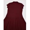 imageThe Childrens Place Girls Pique Polo DressDark Red