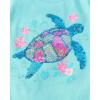 imageThe Childrens Place Girls Short Sleeve Flip Sequin TopsTurtle