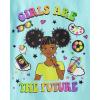 imageThe Childrens Place Girls SportsTrendsIcons Short Sleeve Graphic TShirts3 PackSmart GirlsPositive WordsGirl Future