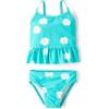 imageThe Childrens Place Baby Girls and Toddler 2 Piece Tankini SwimsuitBlue Daisy
