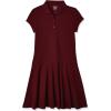 imageThe Childrens Place Girls Pique Polo DressDark Red