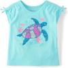 imageThe Childrens Place Girls Short Sleeve Flip Sequin TopsTurtle