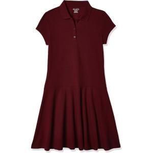 imageThe Childrens Place Girls Pique Polo DressDark Red