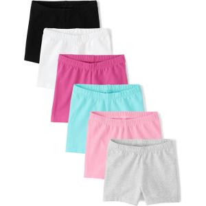 imageand Toddler Assorted Cartwheel ShortsSugarcandy 6pack
