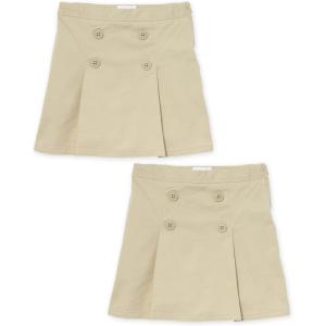 imageThe Childrens Place Girls Button SkirtSandy 2pack