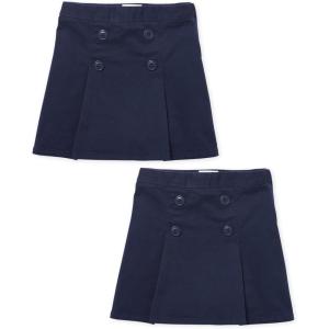 imageThe Childrens Place Girls Button SkirtTidal 2pack