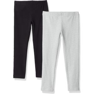 imageThe Childrens Place Girls LeggingsBlack Light Gray 2pack