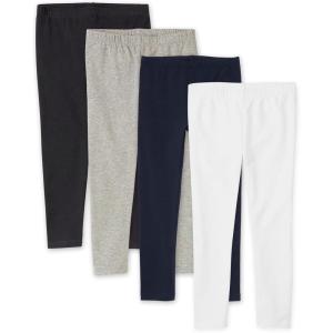 imageThe Childrens Place Girls LeggingsBlackGreyTidalWhite