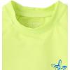 imageThe Childrens Place Baby Boys and Toddler Short Sleeve Rashguard and BottomsLime Starfish