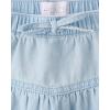 imageThe Childrens Place Baby Girls And Toddler Denim SkortSutton Wash Chambray