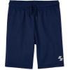 imageThe Childrens Place Boys Performance Basketball Shorts 2 PackBlack Grey  Blue