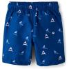 imageThe Childrens Place Boys Short Sleeve Rashguard and Swim Trunk 2piece SetTidal Sharks