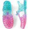 imageThe Childrens Place Girls Girls Jelly Fisherman SandalsGlitter Ombre Multicolor