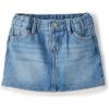imageThe Childrens Place Baby Girls And Toddler Denim SkortReagan Wash Lace