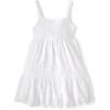 imageThe Childrens Place Big Girls Sleeveless Maxi DressSoft White