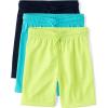 imageThe Childrens Place Boys Performance Basketball Shorts 2 PackAqua 3pack