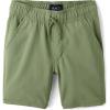 imageThe Childrens Place Boys Quick Dry Pull on ShortsCapers