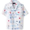 imageThe Childrens Place Boys Short Sleeve Poplin Button Down ShirtSailboats