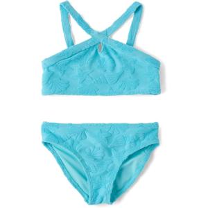 imageThe Childrens Place Girls 2piece Bikini SwimsuitBlue Seashells